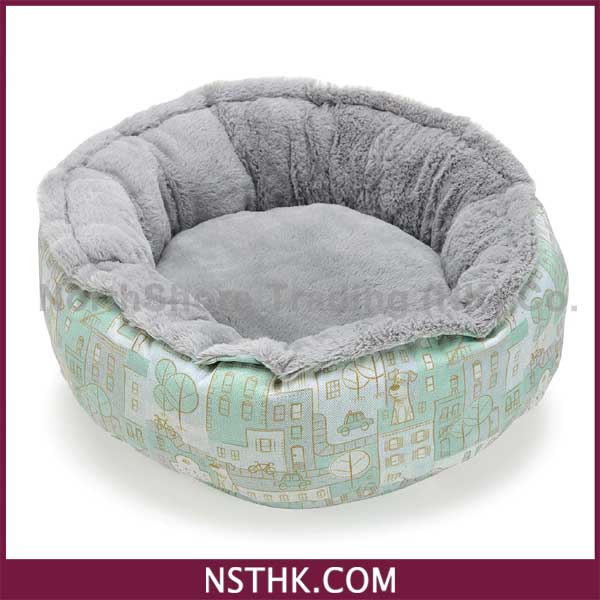 Pet beds (F0831-Round plush)