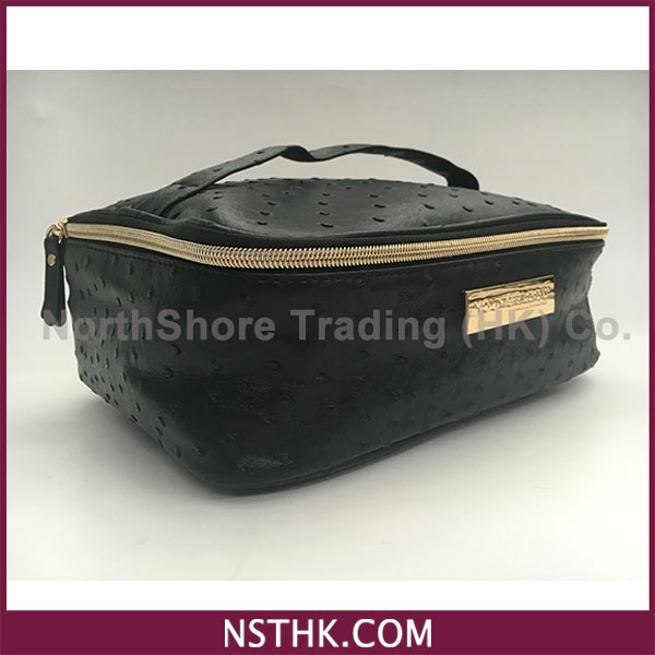 Ostrich cosmetic bag (F0699)