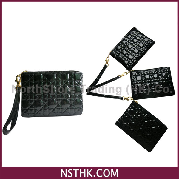 Quilted Faux Leather Cos Bag (BOA349)