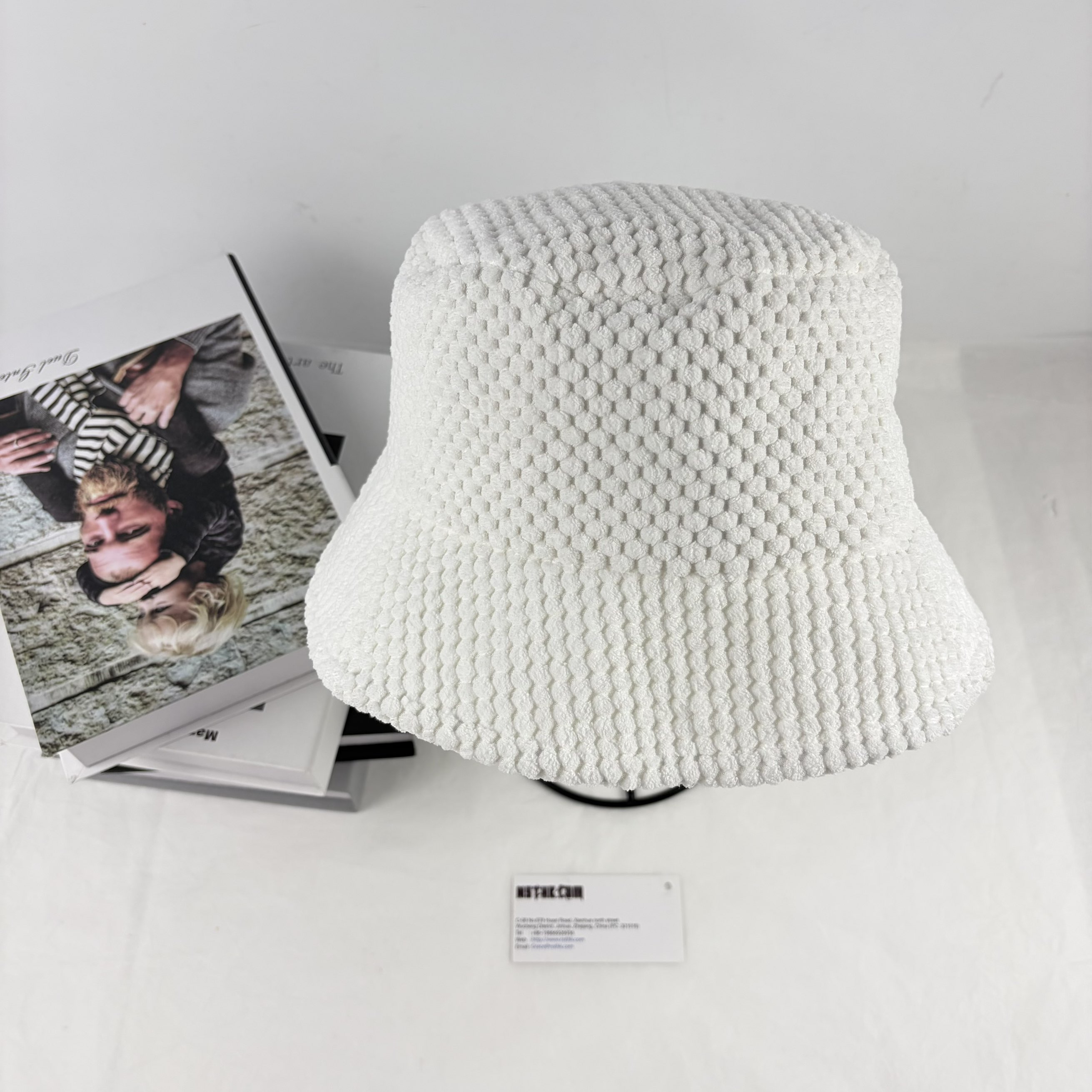 White Bucket Hat （F3853）
